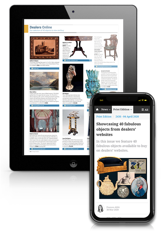 Latest issue of Antiques Trade Gazette available on your tablet or smartphone