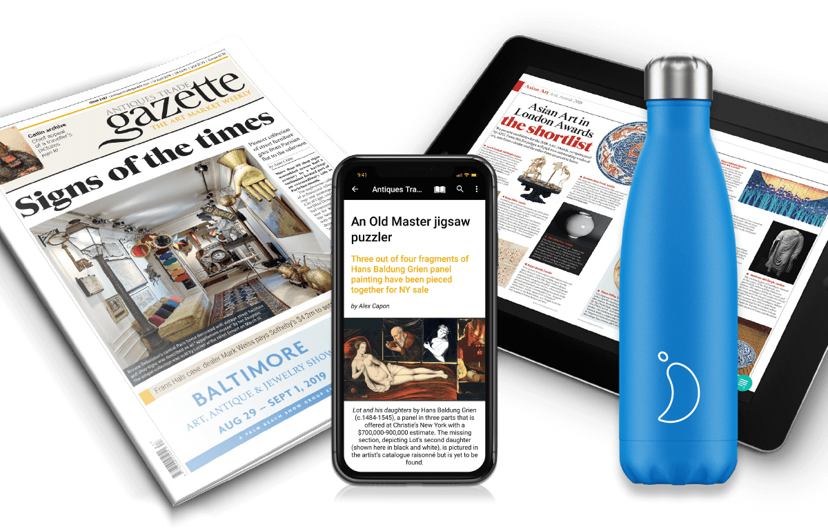 Antiques Trade Gazette in print and on your tablet or smartphone