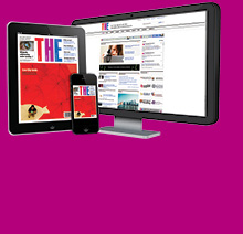 THE on the web, iPad and iPhone