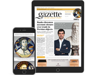 Antiques Trade Gazette app on tablet and mobile